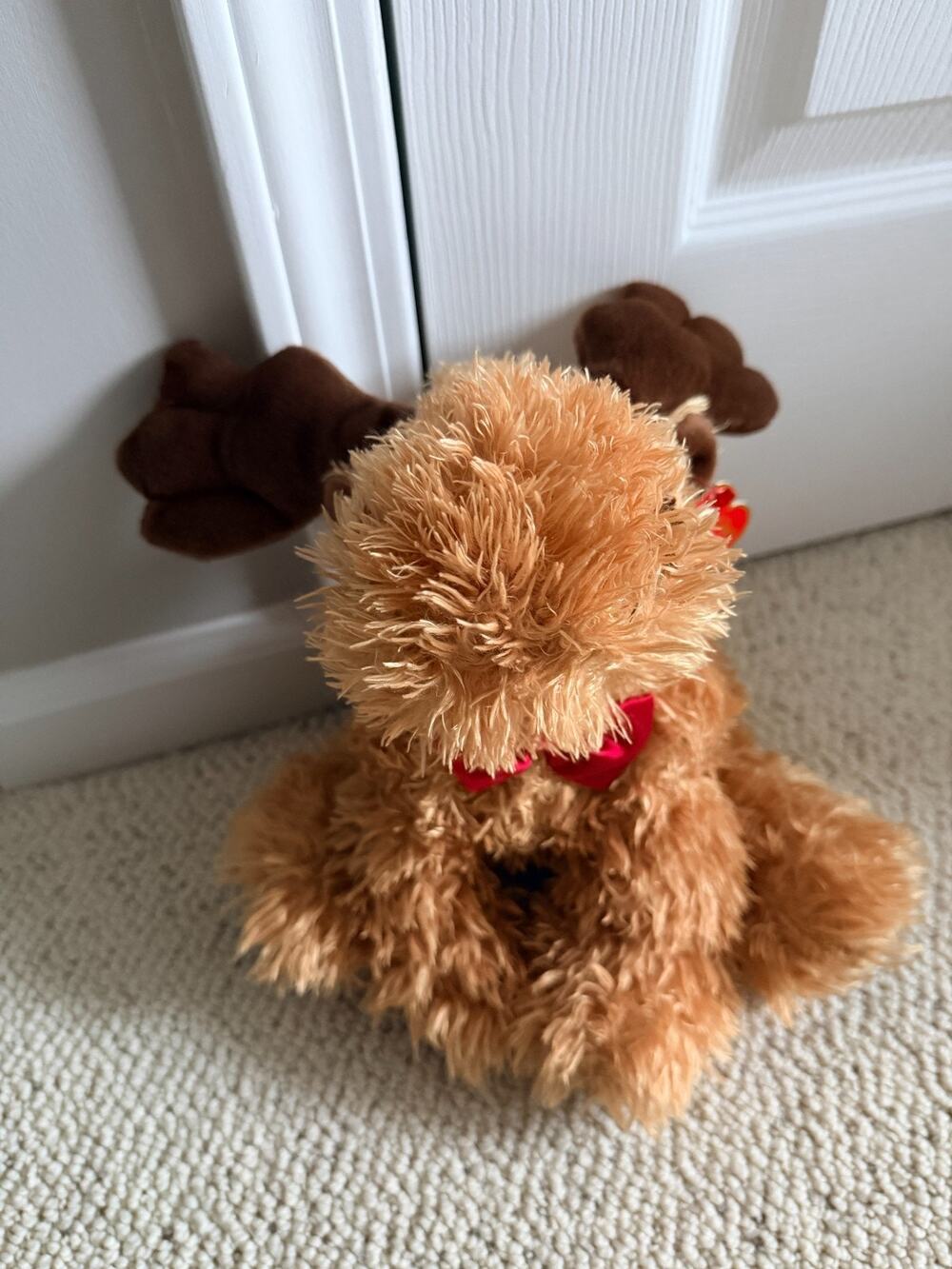 TY Classic Melville Moose Plush Vintage 2004 With Tags Retired